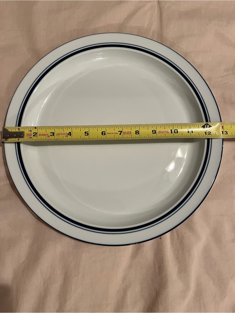 Dansk " Christianshavn Blue" 13’ Plate - Picture 3 of 3